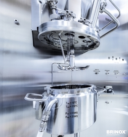 Zubereitung der Extrusionsmasse, Brinox