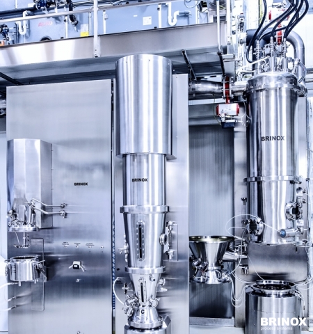 Feuchtgranulation, brinox
